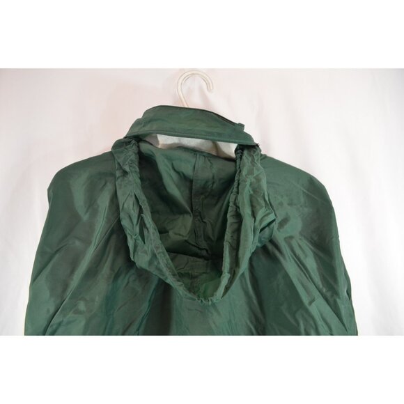 BC Senior Games Windbreaker w/ Hood Green Retro Mens Large British Columbia Vtg - Picture 6 of 9